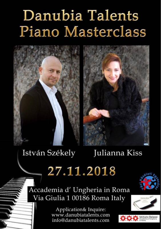 Danubia Talents Piano Masterclass 2018.11.27.