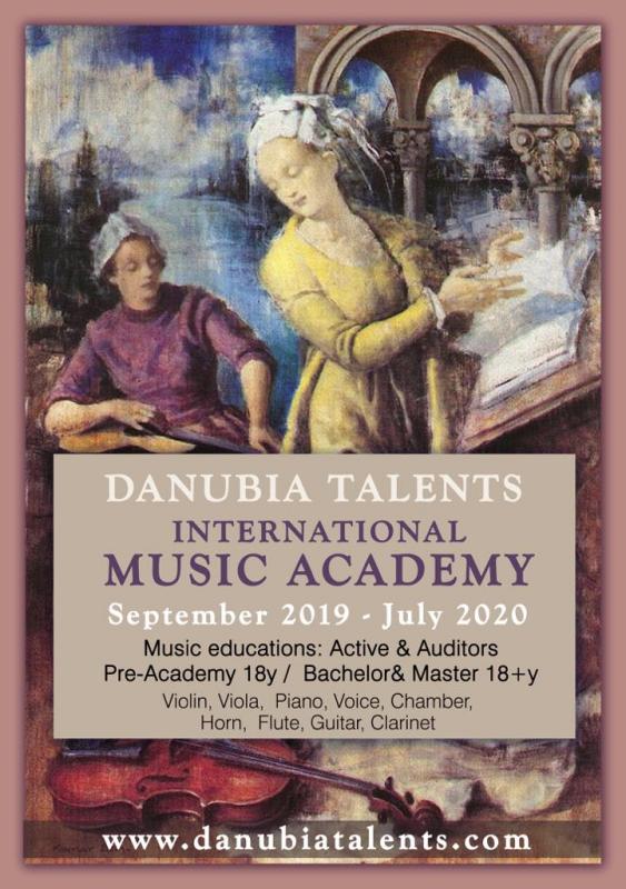 Danubia Talents International Music Academy 2019/2020