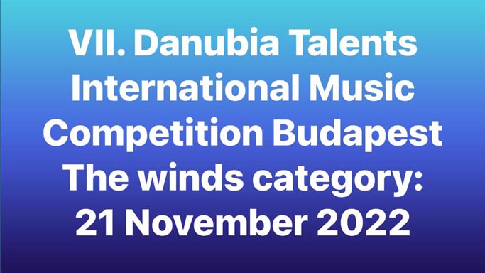 Danubia Talents Competition - nov. 21.