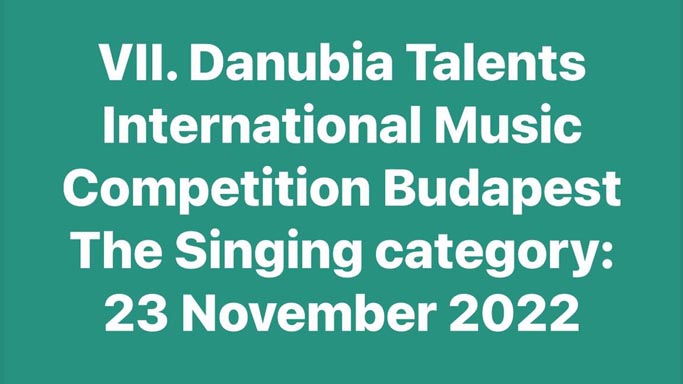 Danubia Talents Competition - nov. 23.