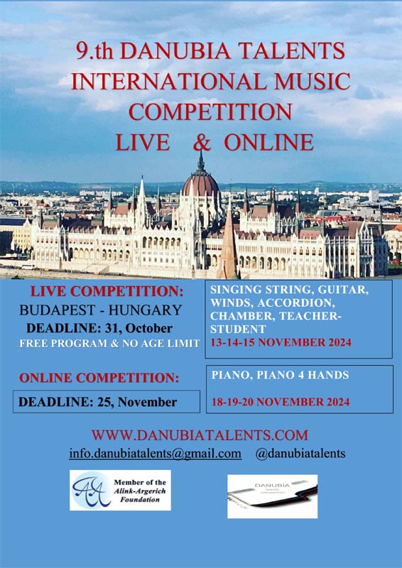 IX. Danubia Talents  Internatonal Music Competition